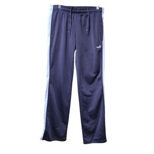 Puma Purple Joggers with‎ Elastic Waistband and Logo
